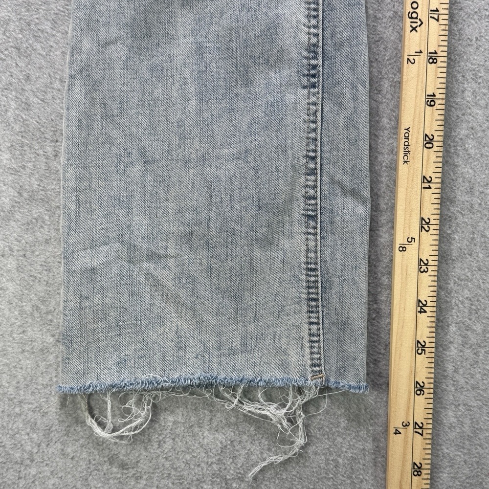 Articles of Society The Linden High Rise Cropped Flare Jeans 2/26 Light Wash - Picture 4 of 12